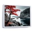 thumbnail image 2 of Designart "Wild Coastline I" Landscapes Floater Framed Wall Decor, 2 of 7