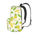 thumbnail image 3 of Disketp Cartoon Corn Mochila Escolar de Gran Capacidad y Peso Ligero, Mochila de Viaje Ideal para Escuela, Trabajo y Uso Diario, Cómoda y con Estilo, 3 of 8