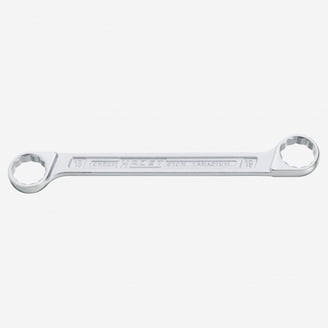 Hazet 450NA-1/2X9/16VKH Double Open-End Wrench - Chrome Plated Professional Tool, 1/2 X 9/16 Inch Size