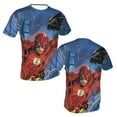 thumbnail image 5 of The Flash T Shirt 3d Printed Crewneck Graphic Short Sleeve Tees For Mens, 5 of 7