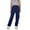 Navy, variant on Girl Pants - Girls Cargo Jogger Pants Elastic Waist Casual Utility Pants With Multi-Pockets Playwear for Kids Toddler - School Kids Clothes,Color:Light Blue,Size:7-8 Years