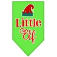 thumbnail image 5 of Christmas Pet and Dog Bandana Screen Printed, "Little Elf", 5 of 9
