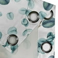 thumbnail image 4 of Ambesonne Leaf Print Grommet Curtain, Eucalyptus Branches Art, 50"x120", Pale Teal and Cadet Blue, 4 of 5