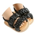 thumbnail image 2 of Fozruso Baby Sandals For Soft Sole Summer Cloud Design Casual Walking Shoes For Boys Girls 0 18 Months Breathable Lightweight Comfortable First Shoes,Sizes 5 Toddlers 6-12 Months(Black), 2 of 7