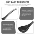 thumbnail image 4 of NICEXMAS 3Pcs Japanese Style Black Rice Noodles Spoons Large Deep Bowl for Soup Serving, 4 of 7