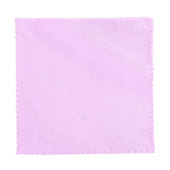 Soft Coral Baby Towel High Density Absorbent Washcloth for Kids Toddler Nursery Handkerchief 25x25cm Children Towel