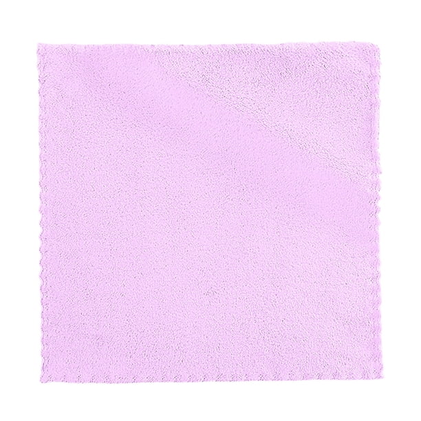 Toalla suave de felpa coral para bebés, 25 x 25 cm, pañuelo para niños, toalla absorbente, toalla de alta densidad para guardería, para niños, bebés y niños pequeños.