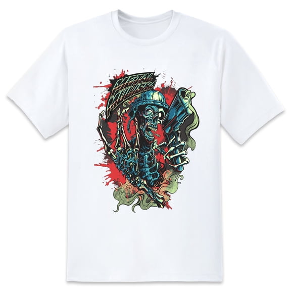 Men's Graphic TeeSkull (10) Letter Print T-Shirts Round Neck Short Sleeves Sizes XS-5XL Summer Daily Casual Tops