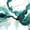 Marble 03, variant on Manfei Modern Abstract Ink Full Size Bedding Sets, Fluid Marble Full Size Bed in a Bag, Blue White Gold, Reversible 7 Pieces