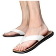 thumbnail image 4 of CAIXIA Flip Flops for Men, Non Quick-Dry Beach Slippers with Fashion Design, Comfortable and Lightweight Sandals for Summer Outdoor Home Wearing, 4 of 9