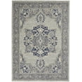 thumbnail image 2 of Nourison Tranquil Grey/Navy Area Rug, 2 of 8