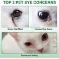 thumbnail image 2 of Oimmal Pet Eye Wipes for Tear Stains, Hypoallergenic Eyes Wipes for Dogs & Cats - Coconut Oil & Aloe Vera Pet Cleaning Wipes for Eyes, Wrinkle, Face - 150pcs*2 Pack, 2 of 10