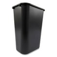 thumbnail image 2 of New Rubbermaid Commercial Deskside Plastic Wastebasket, 10.25 gal, Plastic, Black, 2 of 3