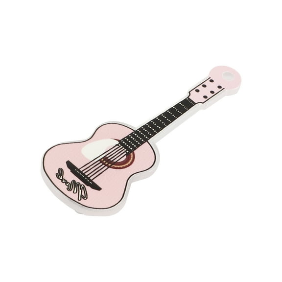 Unique Bargains 1 Pc Elegant Guitar Hair Clips Hairdo Clips for Women 2.32"x0.91"x0.39" Pink