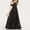 Black, variant on Girls Bridesmaid Dresses Cold Shoulder A-line Flowy Long Dress Fashion Solid Color Party Pageant Gown for 3-15 Years