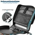 thumbnail image 5 of Water-Resistant 3-Ring Binder Organizer with Multiple Pockets Zipper Binder Bag for Office Town in Winter, 5 of 8