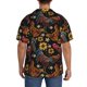 thumbnail image 3 of Fotbe Sunflower Rooster Camisa Estampada de Manga Corta para Hombre, Casual de Verano, Estilo Playero, Sin Arrugas-Medium, 3 of 5