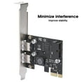 thumbnail image 4 of Carte Riser, PCI-E vers USB3.0 Carte d'Extension pour Win8, 4 of 8