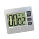 2- Gros Chiffres LCD 24H Horloge d'Affichage Cuire jusqu'à Pile d'Horloge Pcs – image 5 sur 7