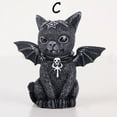 thumbnail image 6 of 3Pcs Magic Cat Sculpture,Gothic Resin Cat Statue for Home Office Garden Lawn Yard Decoration, 6 of 6