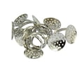 thumbnail image 1 of 10pcs Plated Adjustable Mesh Sieve Pad Jewelry, 1 of 7