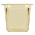 thumbnail image 3 of Vollrath Super Pan® Food Pan 1/6 Size Amber Plastic High-Temperature - 6"D (9066410), 3 of 4