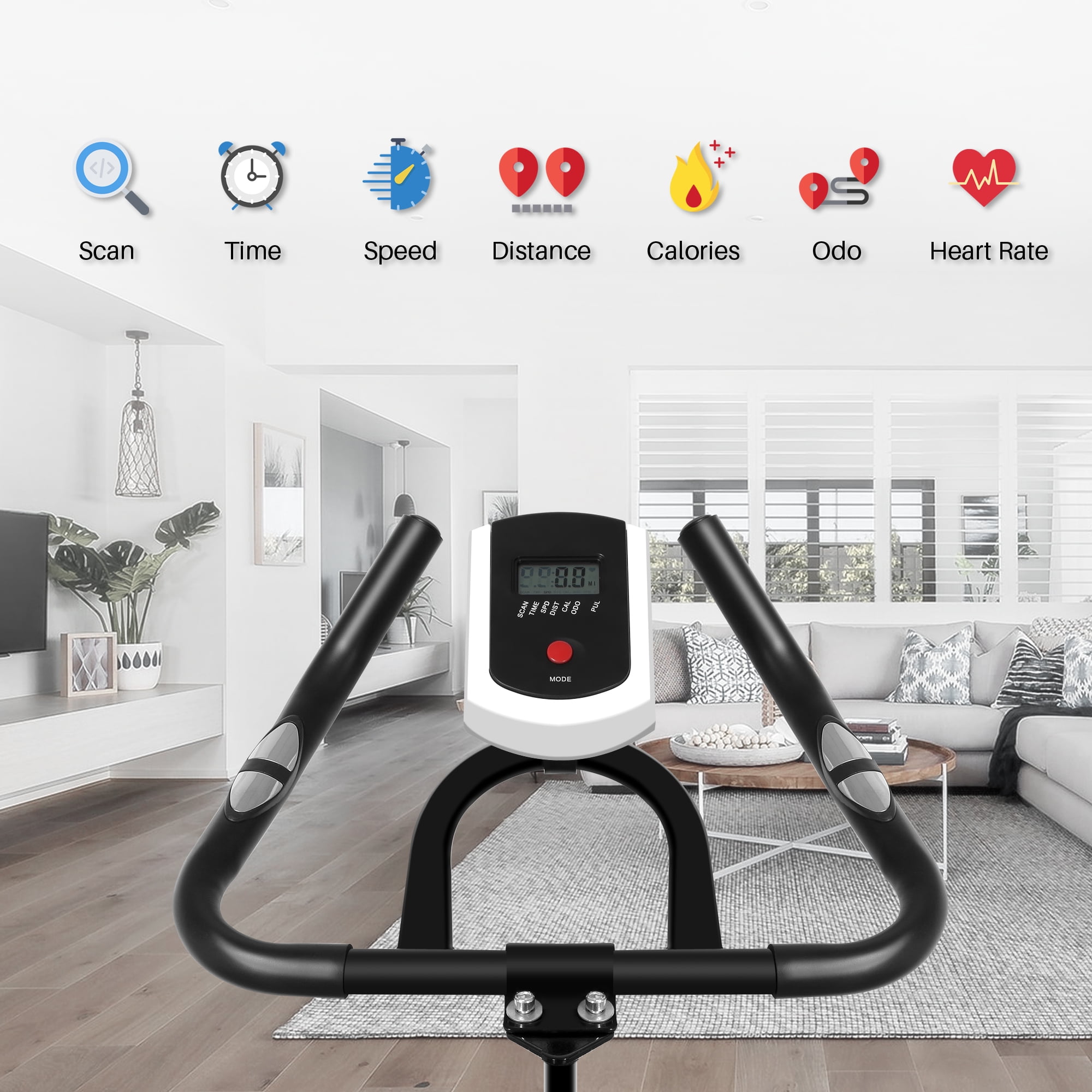 akonza stationary bike