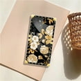 thumbnail image 7 of FKBRCL4U Compatible with Samsung Galaxy S21 Ultra Case, Blooming Rose Golden Flower Luxury Golden Decoration for Girl Women Soft TPU Shockproof Protective Hard PC Back, 7 of 7
