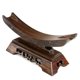 thumbnail image 3 of Stand Solid Wood Display Samurai Holder Stand Home Decor Craft 25x8.5x13CM, 3 of 5