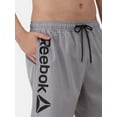 thumbnail image 4 of Reebok Men's & Big Men's Swim Trunks with Compression Liner and UPF 50+, 7" Inseam, Sizes S-3XL, 4 of 5