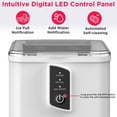 thumbnail image 3 of Frigidaire Countertop Ice Maker, 26 lbs Daily, Bullet Shaped Ice, White, 3 of 11