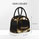 thumbnail image 2 of Fotbe Golden Lips Modern Sculpture Bolsa de Almuerzo con Estampado, Lonchera Aislada, Contenedor de Comida Reutilizable Tipo Cooler a Prueba de Fugas, 2 of 6