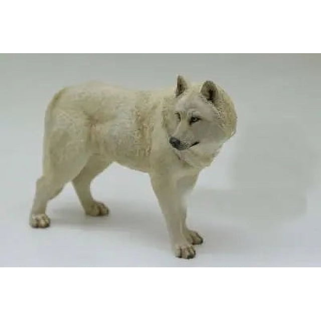 1:6 Prairie Wolf Model High-end Birthday Gift Car Interior Decoration Home Decoration Super Simulation My Lux Decor Round