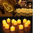 thumbnail image 3 of 50 Velas De Té Luz De Led Realistas Electrónicas A Batería, 3 of 4