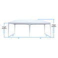 thumbnail image 4 of Syngar 9.8x19.7 ft White Event Outdoor Canopies, Waterproof, 4 of 10