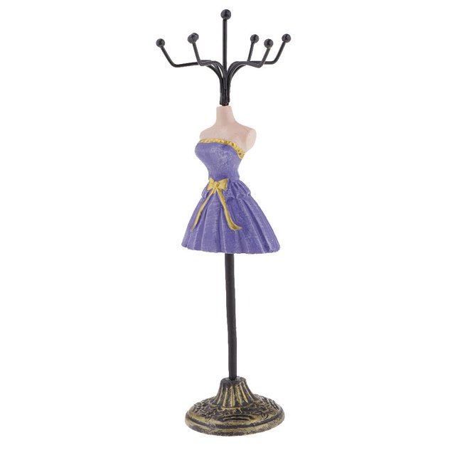 Elegante soporte de joyería para pendientes de pulsera, estilo de dama/gran decoración 12 - S Cola Estante del soporte de exhibición de la joyería