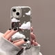 thumbnail image 3 of For iPhone 11 Mirror Phone Case For iPhone 11 12 13 15 14 Pro Max XS Max XR Cases Aesthetic Art Letter Make up Mirror Soft Cover, 3 of 5