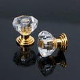thumbnail image 3 of HGYCPP 10PC Diamond Shape Crystal Glass Cabinet Knob Drawer Pull Handle For Jewelry Box, 3 of 12