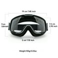 thumbnail image 4 of Gafas de motociclismo fotocromáticas para usar con casco, anti-UV, resistentes al viento, resistentes a los impactos, gafas de sol deportivas protectoras, 4 of 6