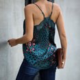 thumbnail image 3 of Spring Tops for Women Womens under $5 Tunic Top Sleeveless Sexy Womens Leopard Printed Neck Cami Vest Evening Party Tops Blouse, 3 of 7