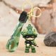 thumbnail image 2 of Llavero Cartoon Soldier 3D de goma blanda, estilo militar, 2 of 2