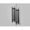 thumbnail image 5 of Goo-Ki Matte Black Cabinet Pulls with Backplate, Zinc Alloy 5''(128mm) Hole Centers Cabinet Drawer Handles for Dresser,Wardrobe,Cupboard,Cabinet Hardware, 2 Pack, 5 of 11