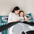 thumbnail image 5 of jejeloiu Football Games Twin Comforter Sets,American Sport City Bedding Set For Ball Gamer Reversible 2 Pieces, 5 of 8