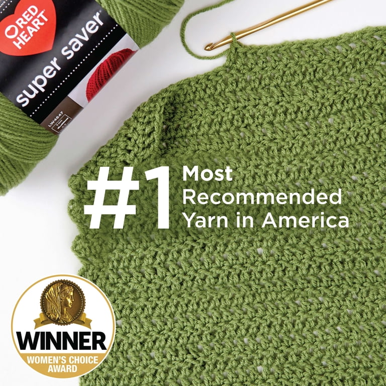 Red Heart® Super Saver® #4 Worsted Acrylic Yarn, Peacock 5oz/142g