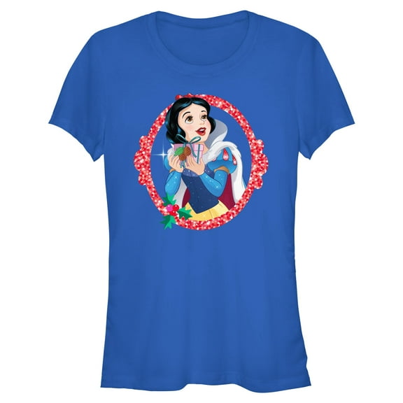 Juniors Snow White and the Seven Dwarfs Magic Christmas T Shirt