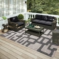 thumbnail image 5 of Addison Rugs Indoor/ Outdoor Addison Yuma Modern Cobblestone Washable Area Rug 8' x 10' - Gray, 5 of 5