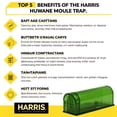 thumbnail image 2 of XIBUFE Reusable Catch & Release Humane Mouse Trap No Kill Safe for Home Kitchen Garage Basement Pest Control Easy Set Eco-Friendly Humane Solution,1 Trap, 2 of 7