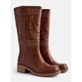 thumbnail image 2 of No Boundaries Women's Bird Embroidered Block Heel Boots, 2 of 6