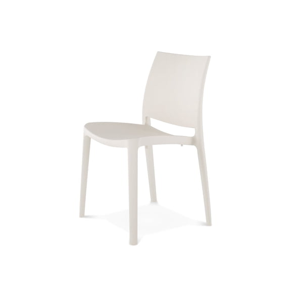 Lagoon Silla de Comedor Simple para Interior y Exterior, Modelo Sensilla Lagoon  Silla Sensilla