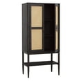 thumbnail image 4 of Better Homes & Gardens Springwood Caning Storage Accent Cabinet, Charcoal Finish, 4 of 11